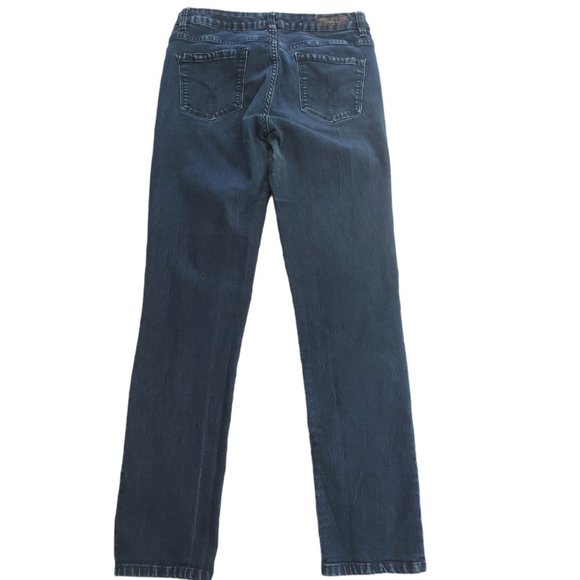 CALVIN KLEIN Women's Ultimate Skinny Dark Blue Jeans Size 30 x 29 - Picture 5 of 12